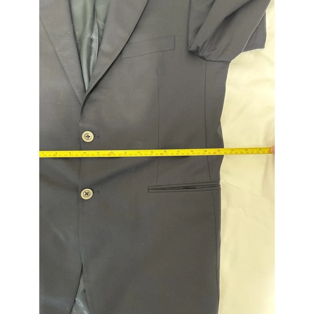 Burberry -‎ Navy Wool And Cashmere Men's Sport Blazer Size 40